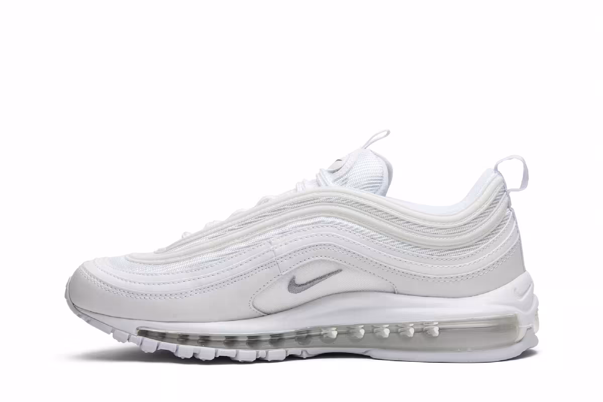 Nike Air Max 97 Triple White, view 4
