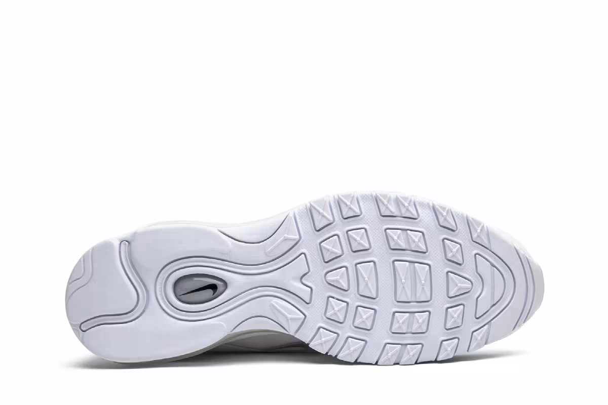 Nike Air Max 97 Triple White, view 5