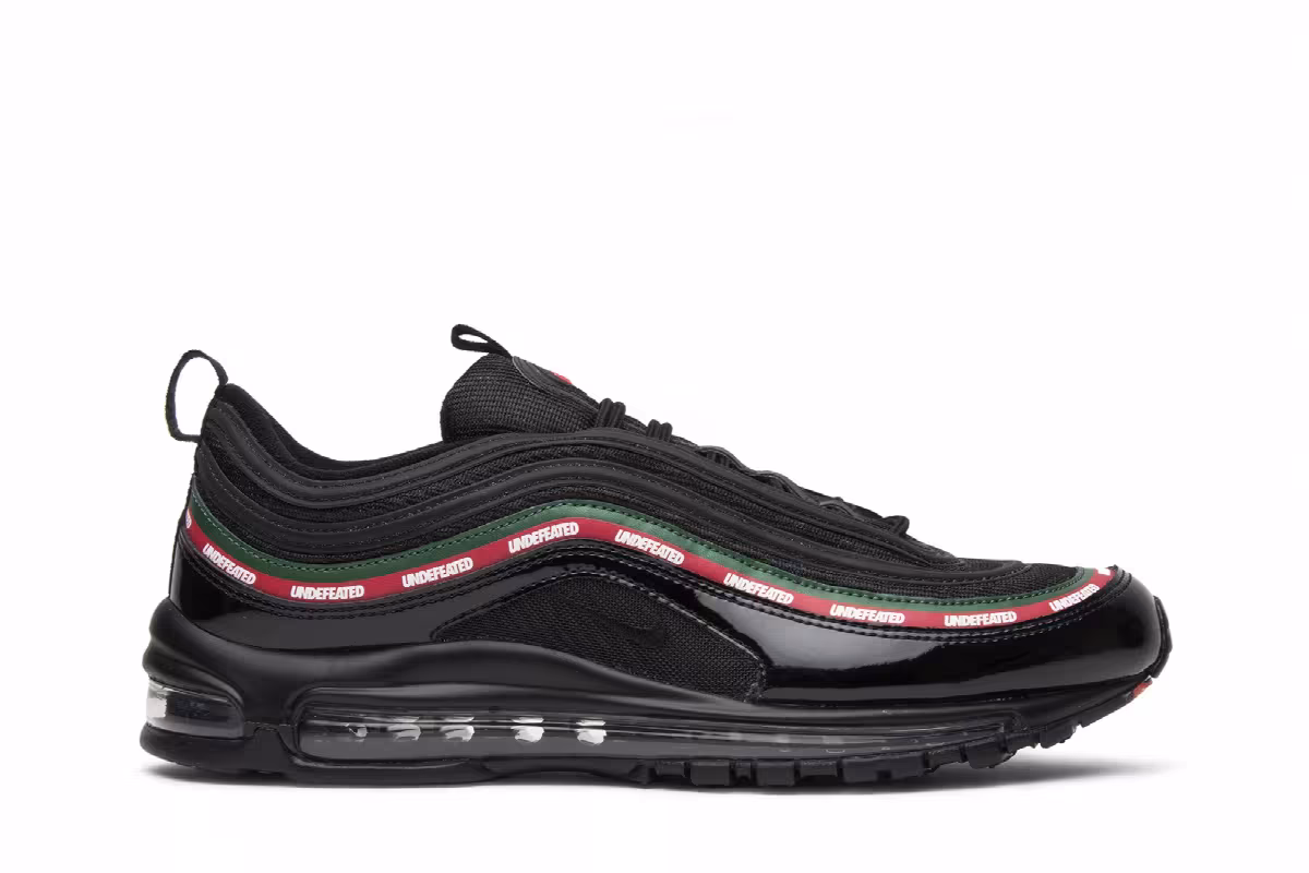 Undefeated x Nike Air Max 97 OG Black, view 2