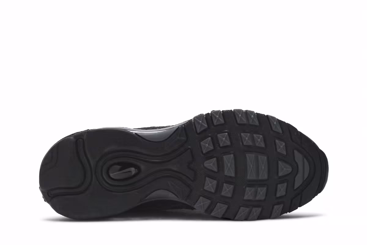 Nike Women's Air Max 97 Triple Black, view 5