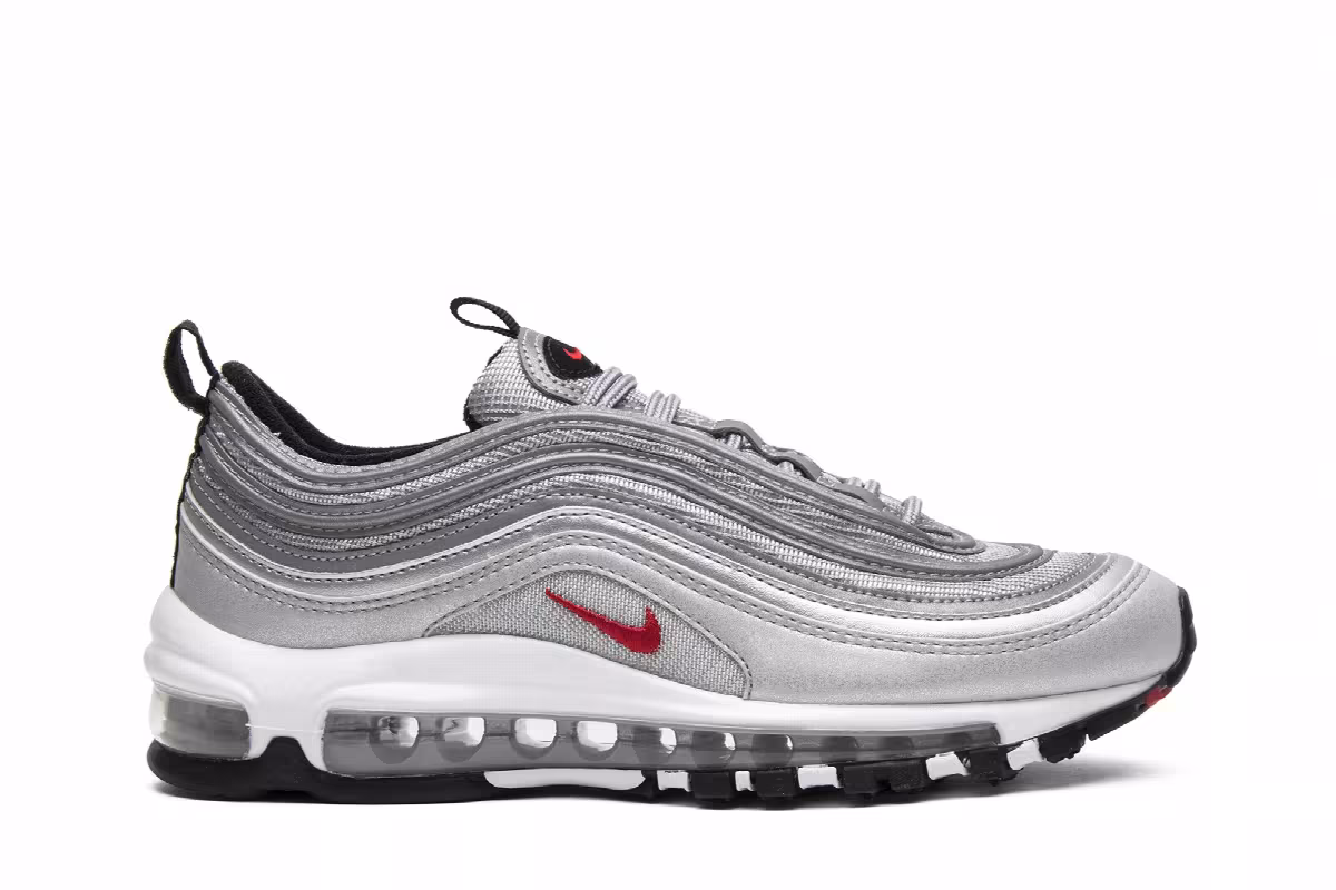 Nike Air Max 97 OG QS GS Silver Bullet, view 2