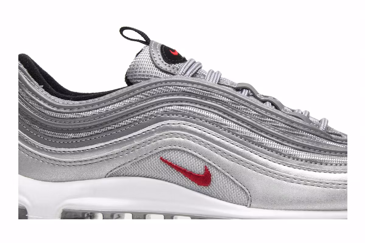 Nike Air Max 97 OG QS GS Silver Bullet, view 3