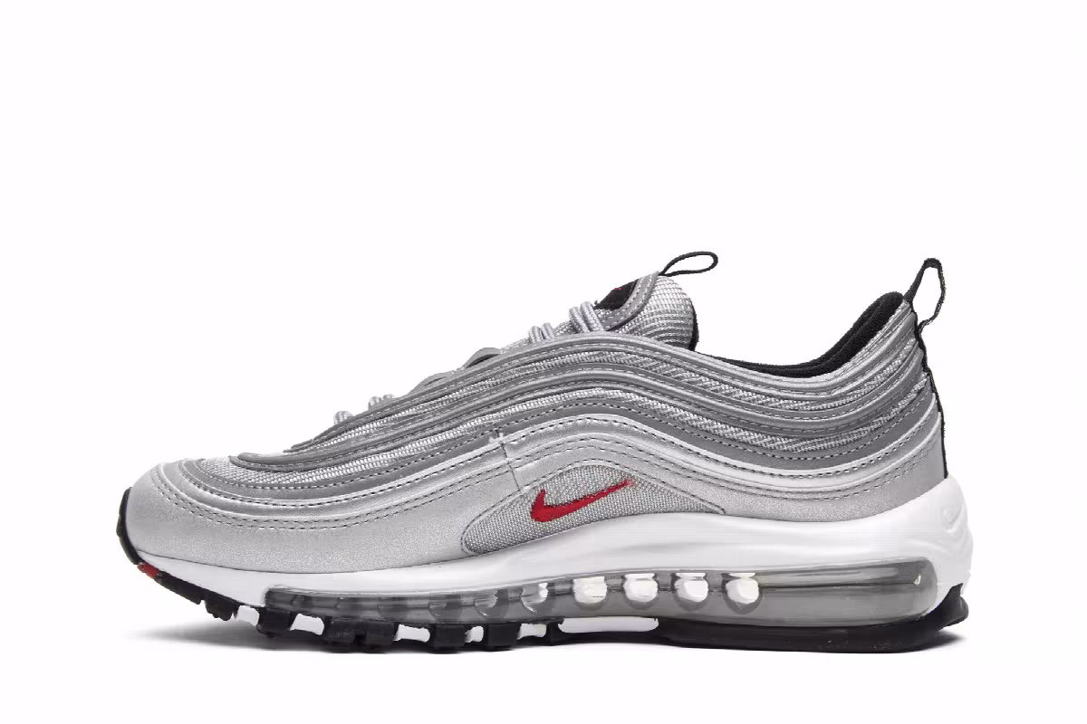 Nike Air Max 97 OG QS GS Silver Bullet, view 4