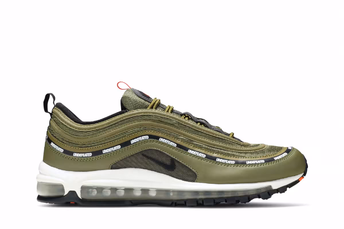 Undefeated x Nike Air Max 97 OG Olive, view 2