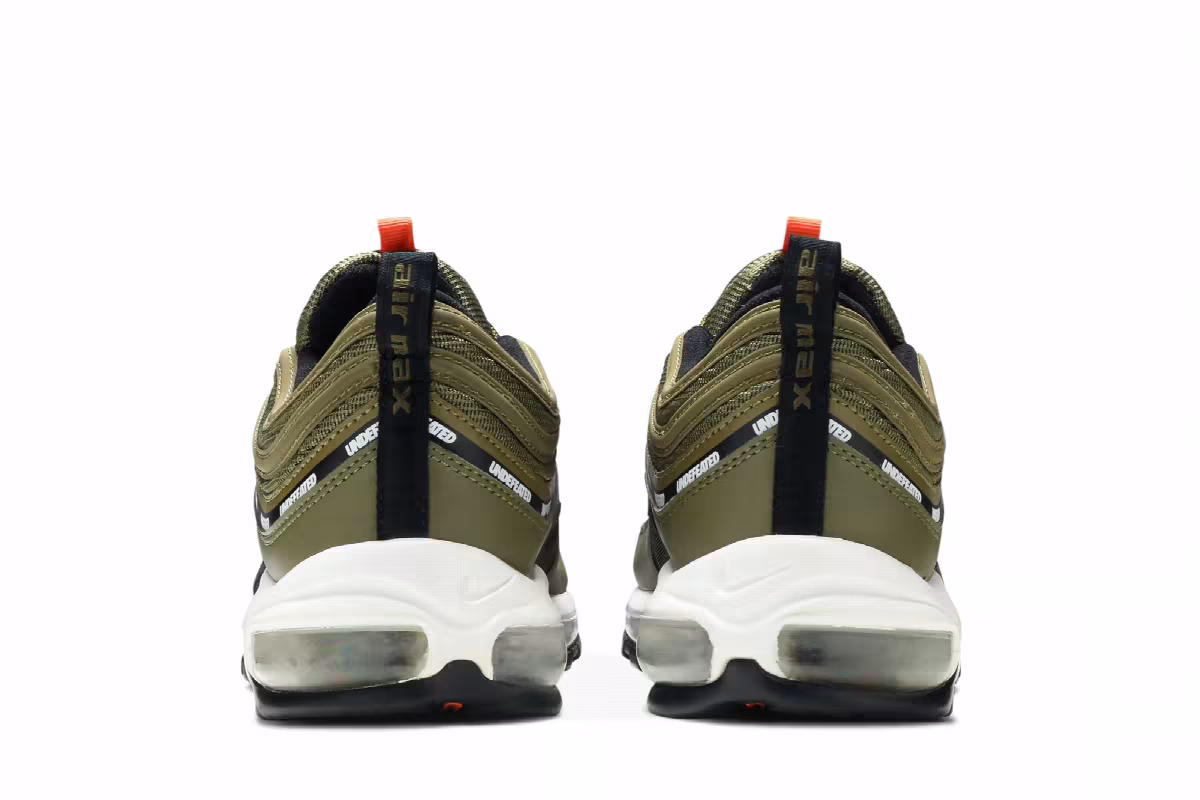 Undefeated x Nike Air Max 97 OG Olive, view 7