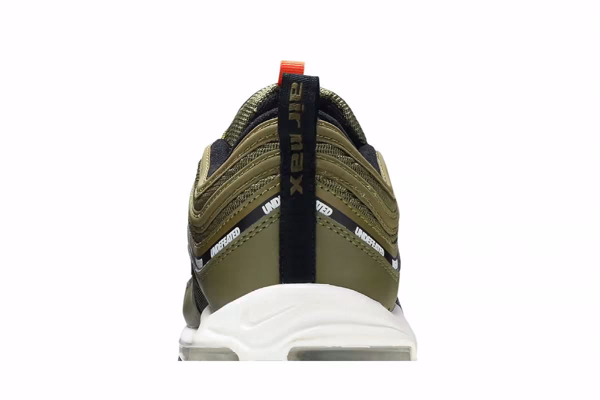 Undefeated x Nike Air Max 97 OG Olive, view 8