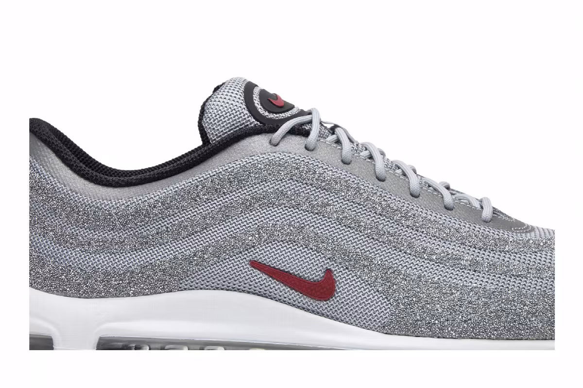 Swarovski x Nike Women's Air Max 97 LX Silver Bullet, view 3