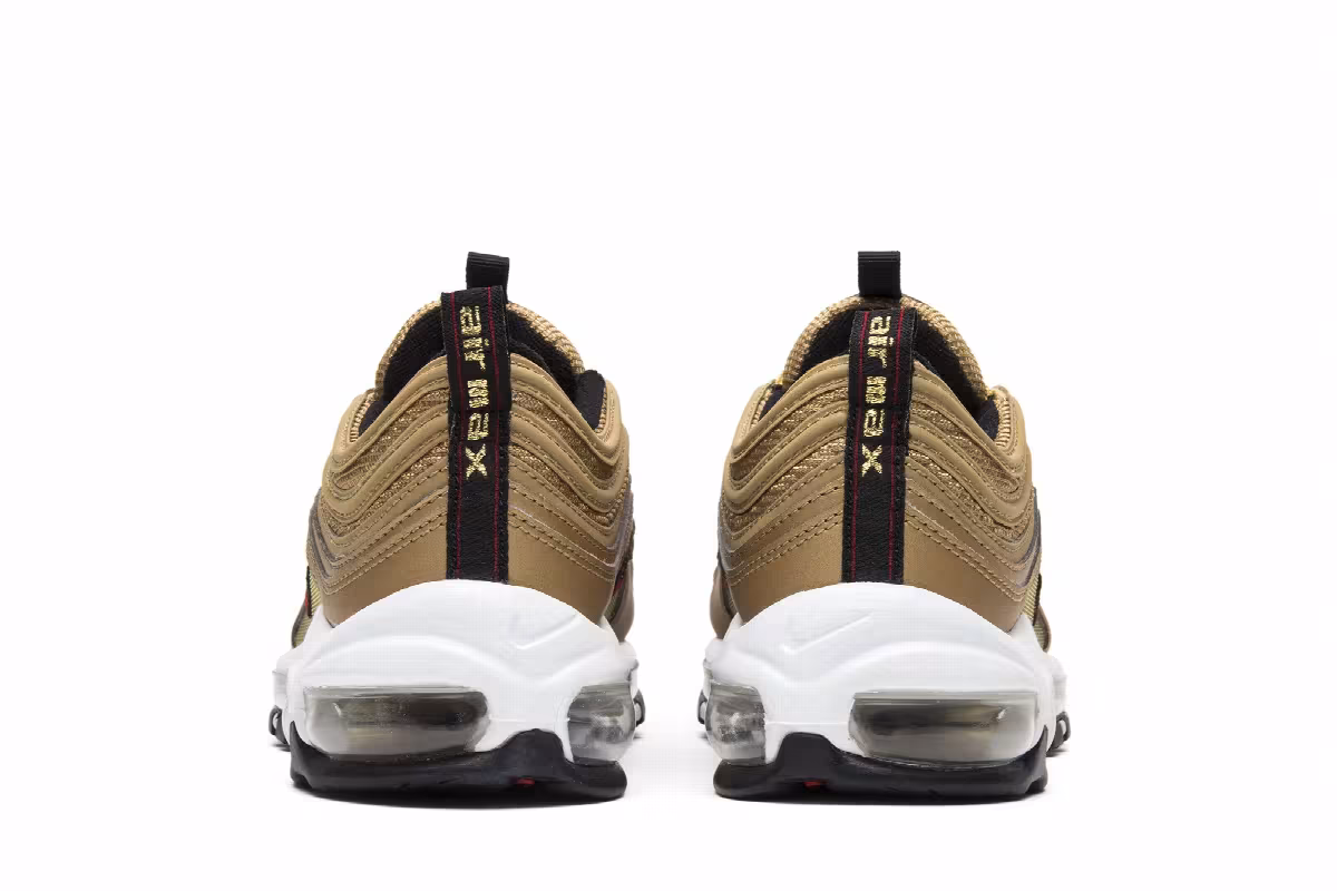 Nike Women's Air Max 97 OG QS Metallic Gold, view 7