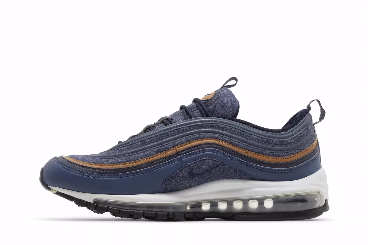 Nike Air Max 97 Premium Thunder Blue, view 4
