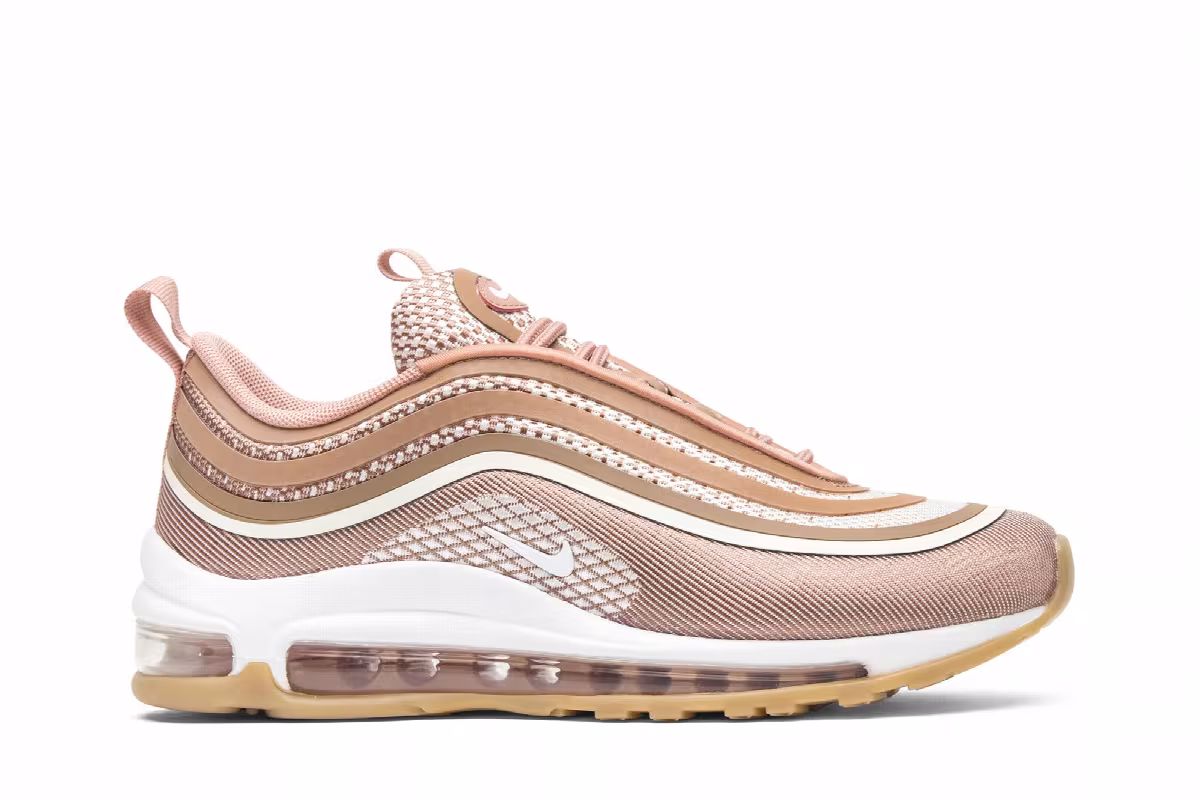 Nike Women's Air Max 97 Ultra 17 Metallic Rose Gold, view 2