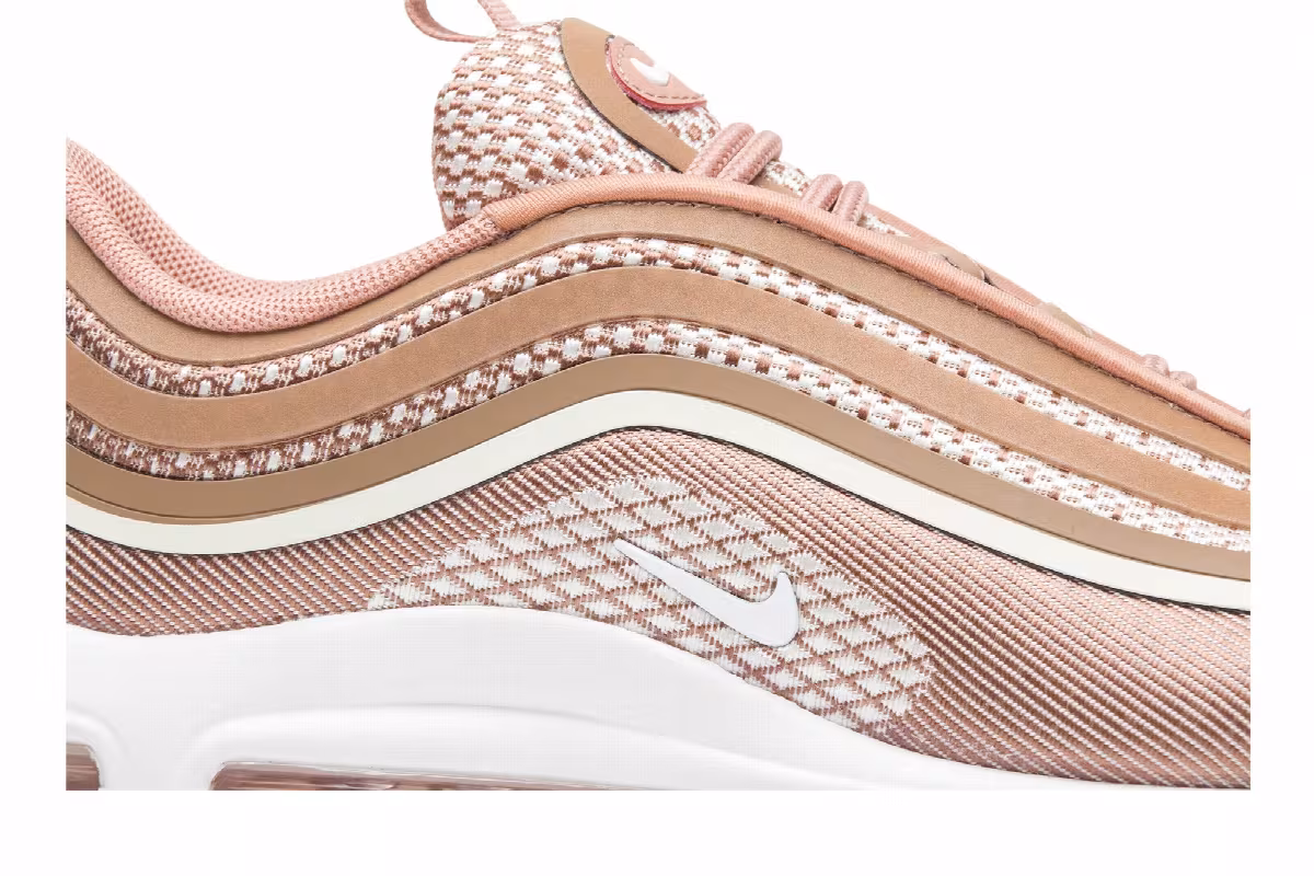 Nike Women's Air Max 97 Ultra 17 Metallic Rose Gold, view 3