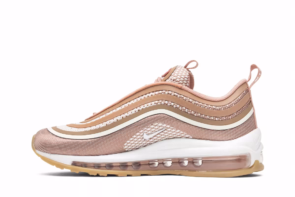 Nike Women's Air Max 97 Ultra 17 Metallic Rose Gold, view 4