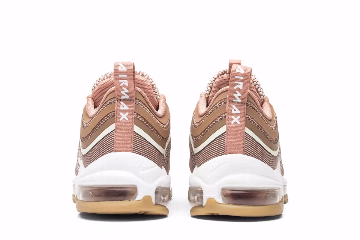 Nike Women's Air Max 97 Ultra 17 Metallic Rose Gold, view 7