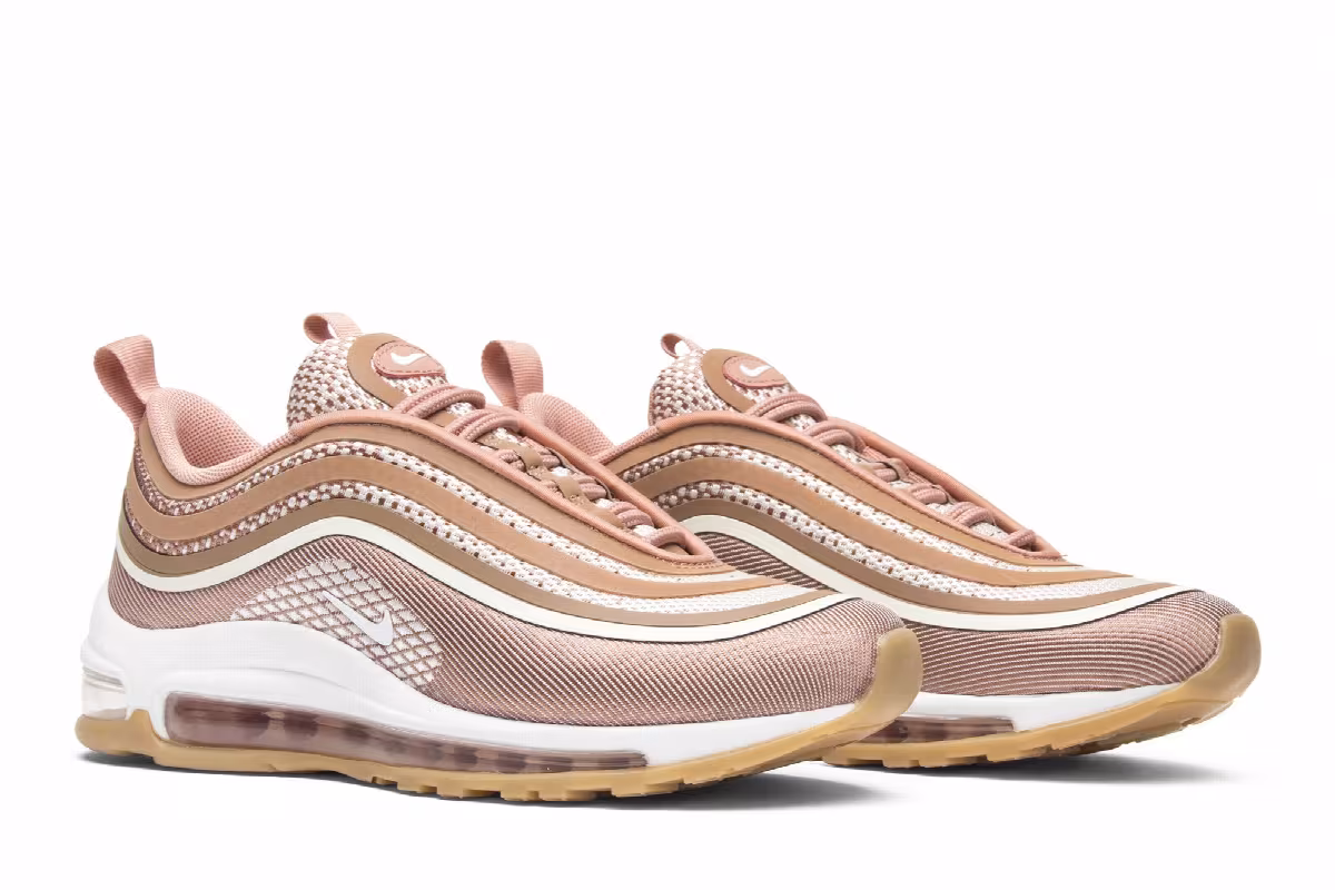 Nike Women's Air Max 97 Ultra 17 Metallic Rose Gold, view 9