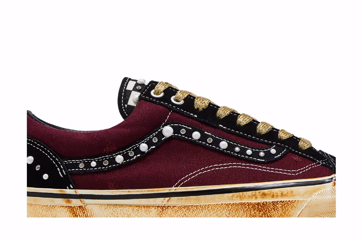 SATOSHI NAKAMOTO x Vans Old Skool Reissue 36 Pearlized Port Royale, view 3