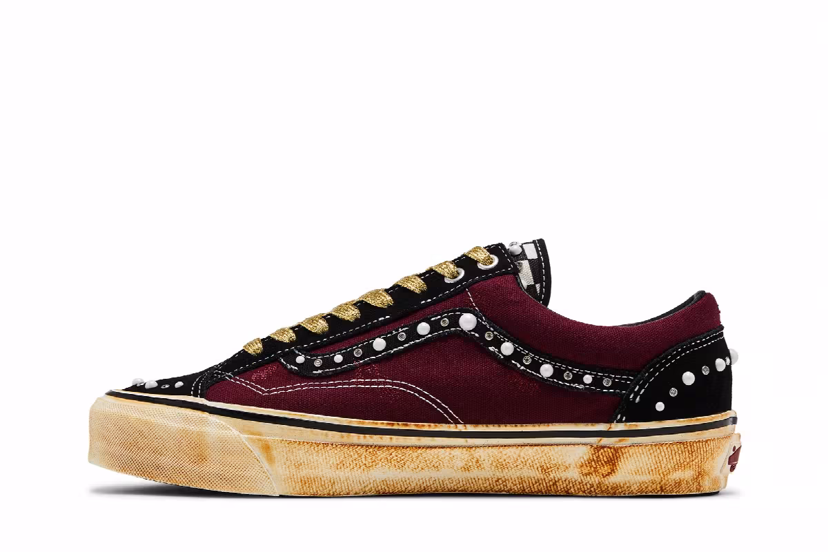 SATOSHI NAKAMOTO x Vans Old Skool Reissue 36 Pearlized Port Royale, view 4