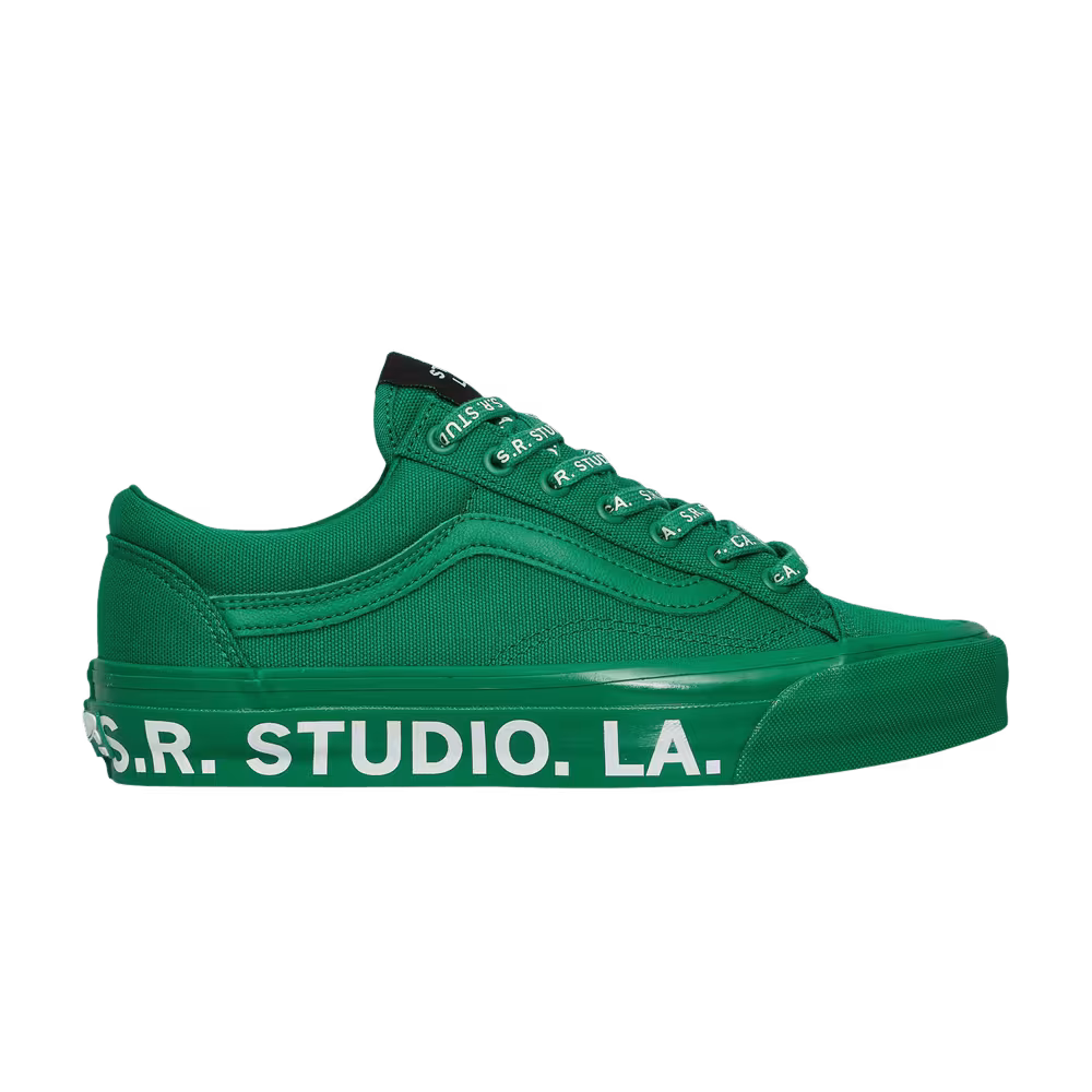 S.R. STUDIO. LA. CA. x Vans Old Skool Reissue 36 Vibram Green