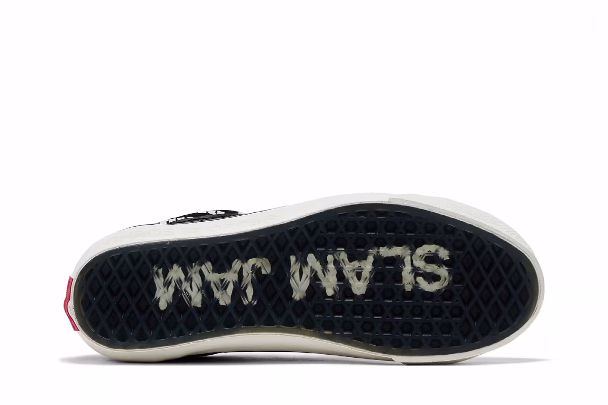 FUCT x Slam Jam x Vans Old Skool Reissue 36 LX Black Marshmallow, view 5