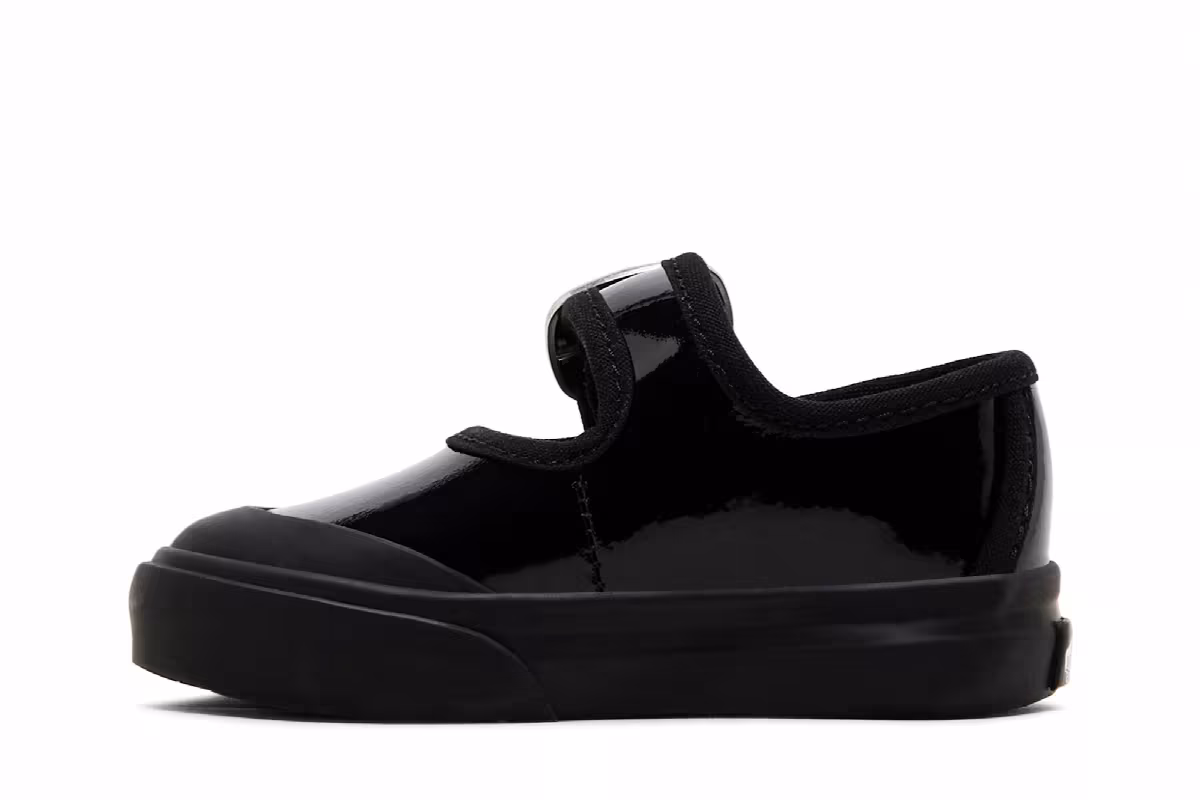 Vans Mary Jane Toddler Gothic Shine Black, view 4