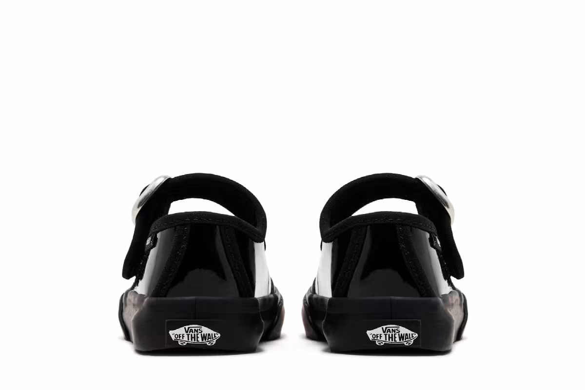 Vans Mary Jane Toddler Gothic Shine Black, view 7