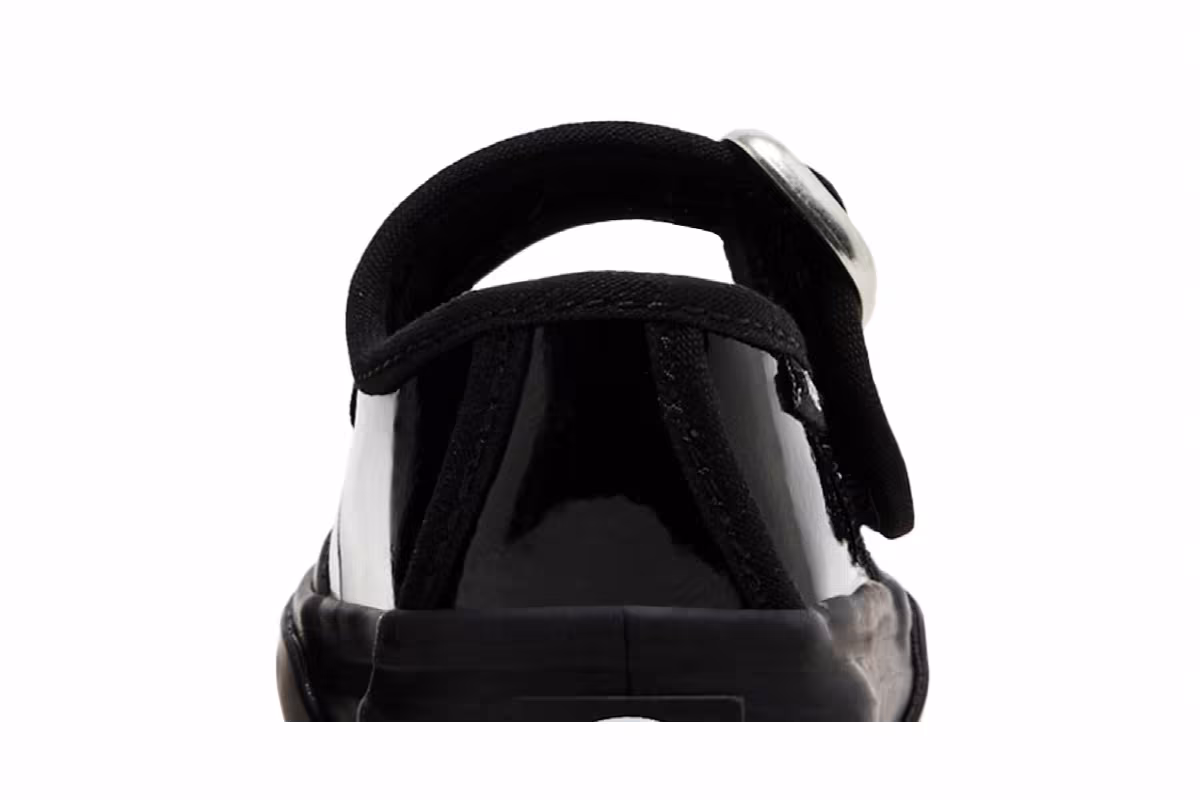 Vans Mary Jane Toddler Gothic Shine Black, view 8
