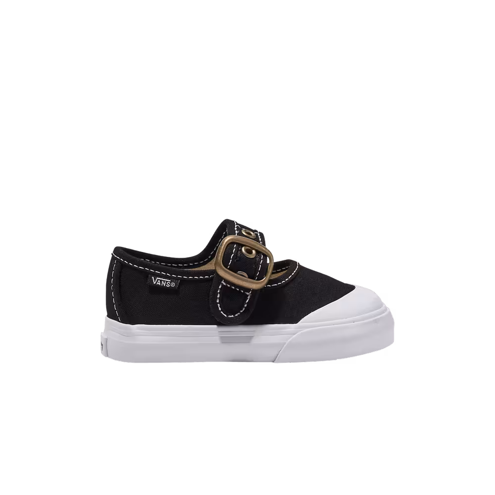 Vans Mary Jane Toddler Black White
