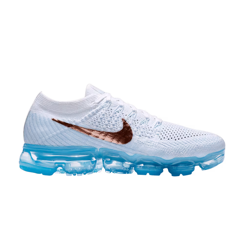 Nike Women's Air VaporMax Copper, Copper Swoosh, Bronze, Bronze Swoosh
