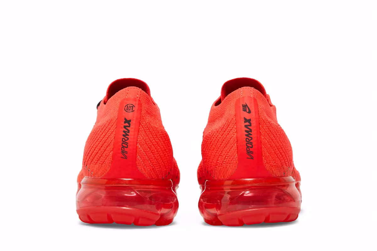 CLOT x Nike Air VaporMax Bright Crimson, view 7