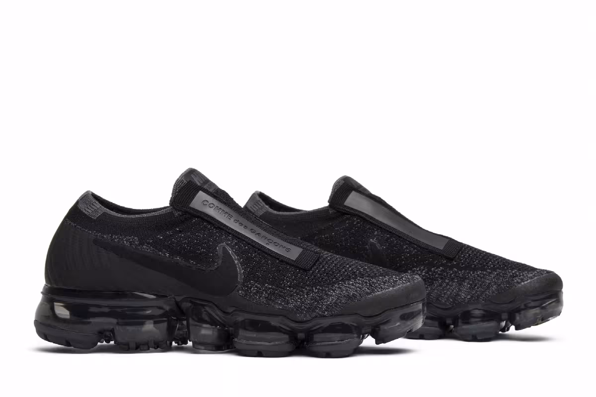 Comme des Garçons x Nike Women's Air VaporMax Black, view 9