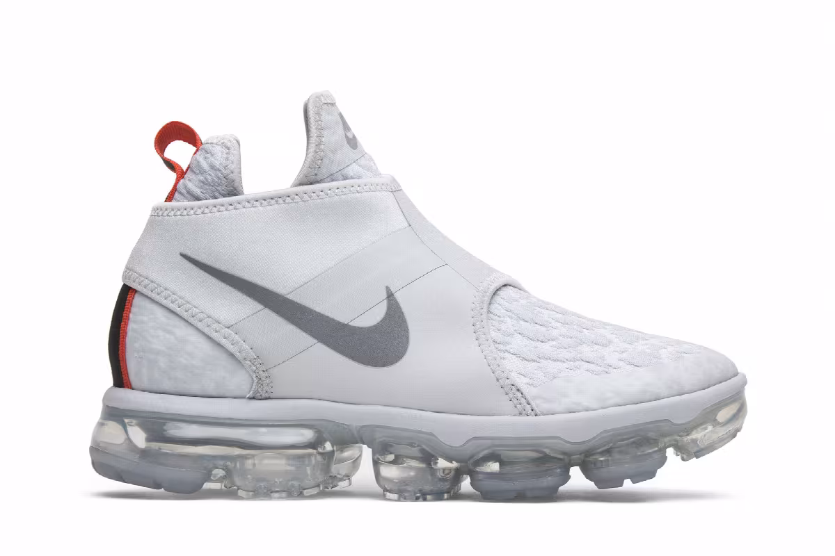 Nike Air VaporMax Chukka Slip Pure Platinum, view 2