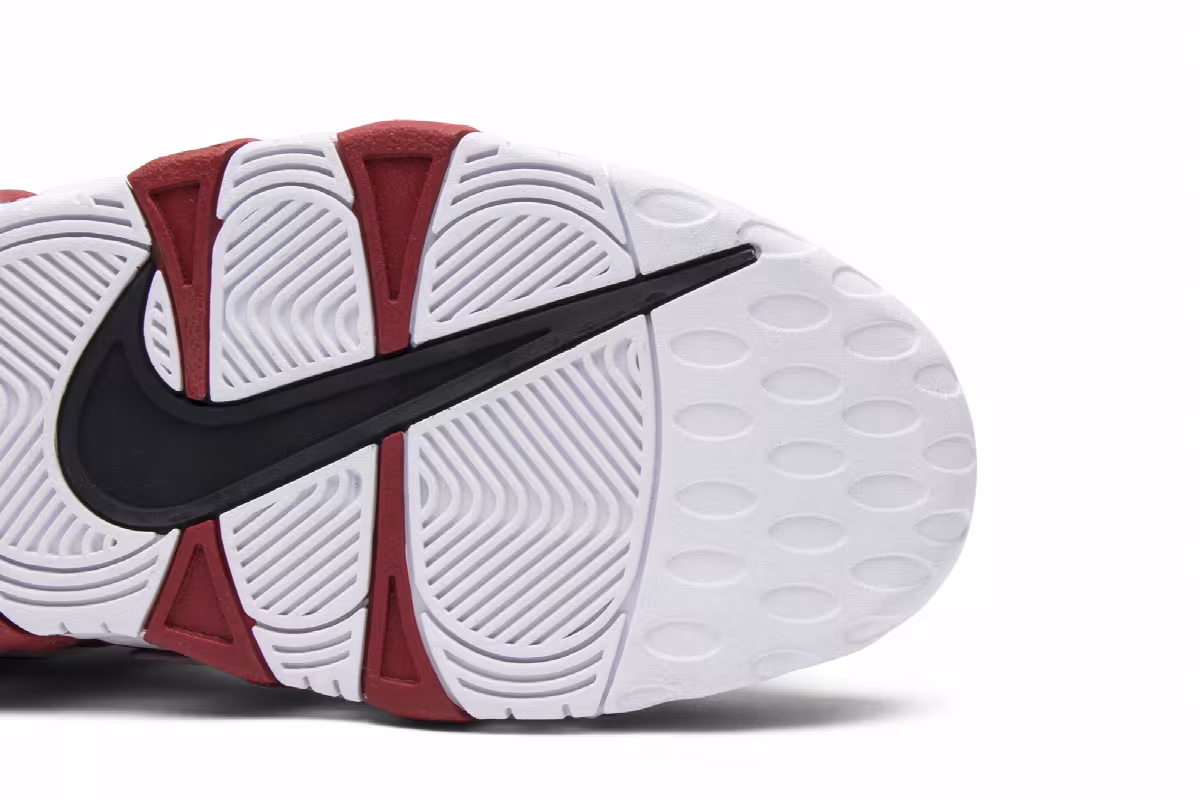 Supreme x Nike Air More Uptempo Red, view 6