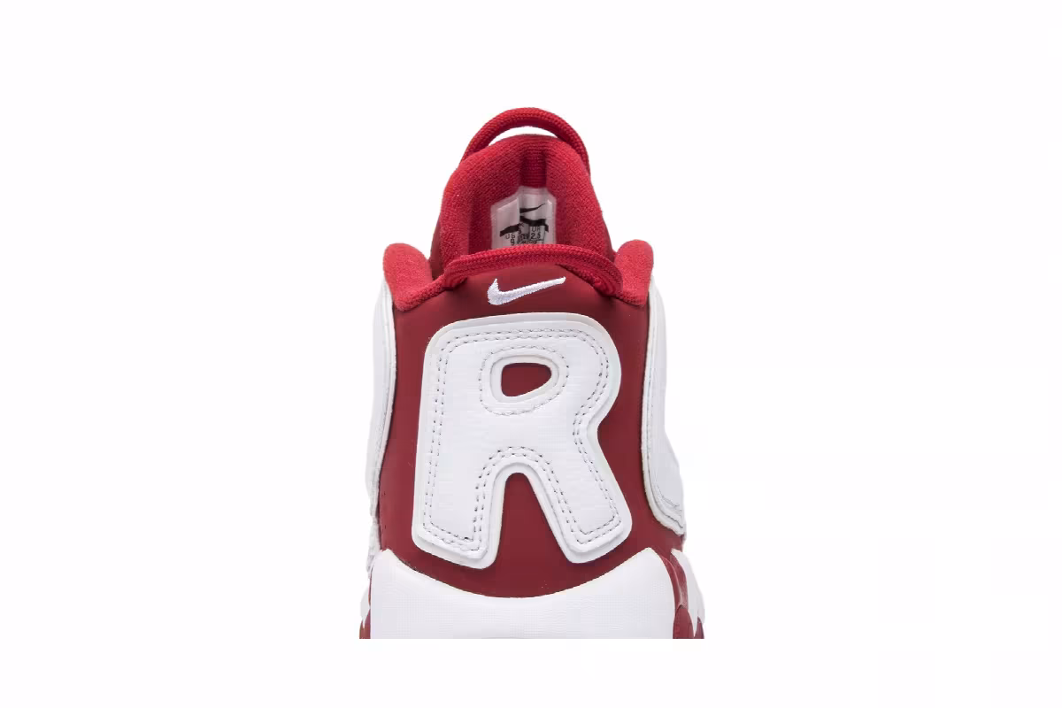 Supreme x Nike Air More Uptempo Red, view 8