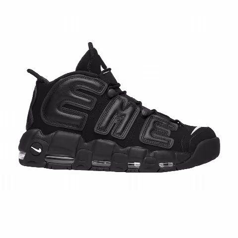 Supreme x Nike Air More Uptempo 'Black'