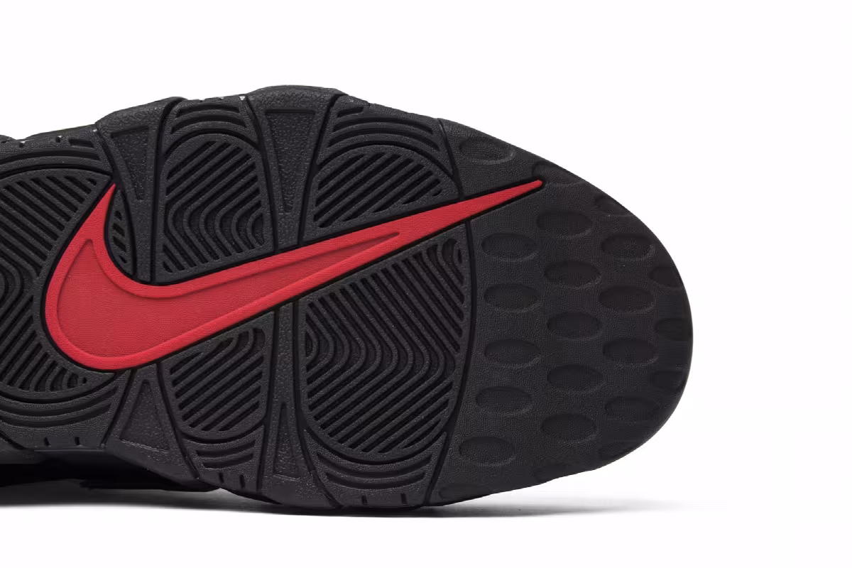 Supreme x Nike Air More Uptempo Black, view 6