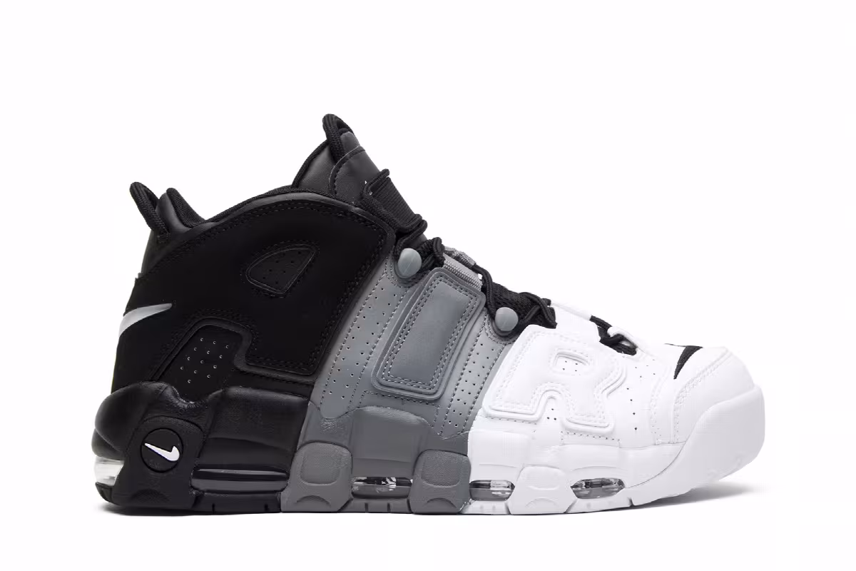 Nike Air More Uptempo Tri-Color, view 2