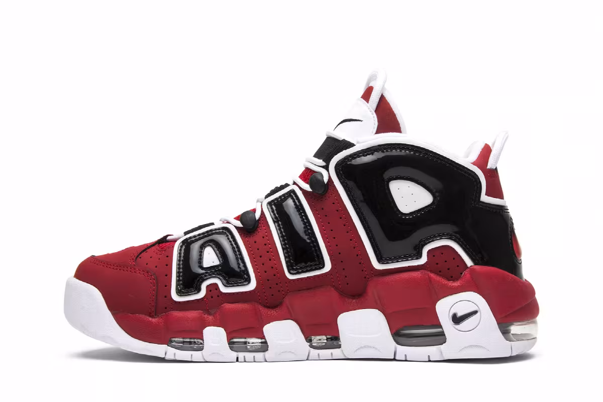 Nike Air More Uptempo Bulls 2017, view 4
