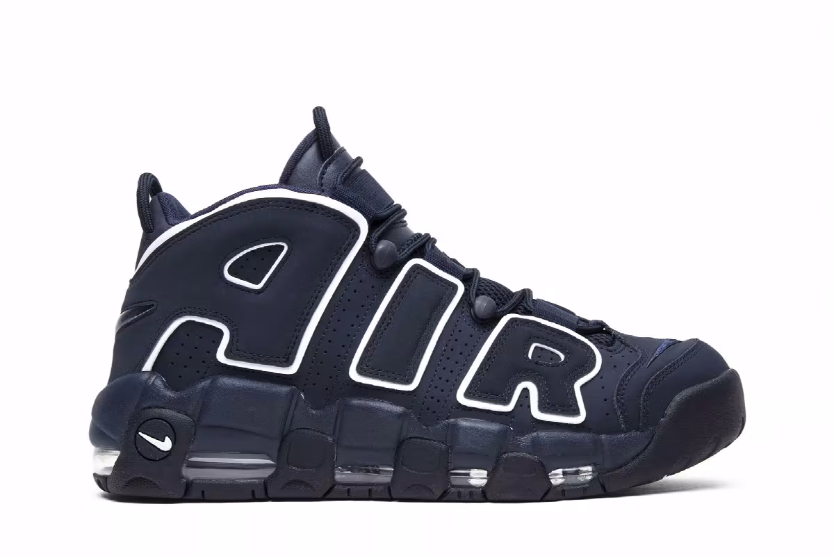 Nike Air More Uptempo Obsidian, view 2