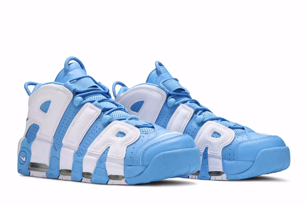 Nike Air More Uptempo University Blue, view 9