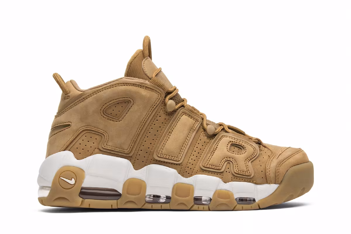 Nike Air More Uptempo Premium Wheat, view 2