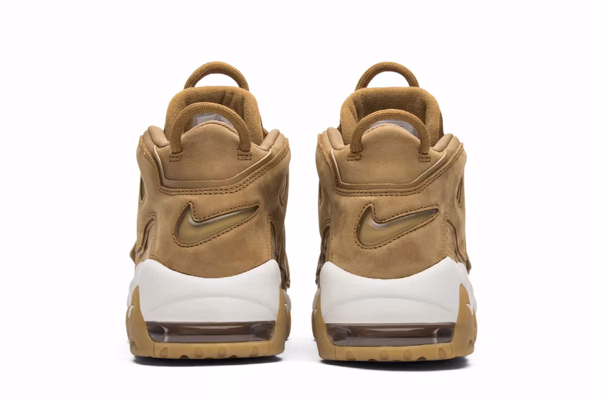 Nike Air More Uptempo Premium Wheat, view 7
