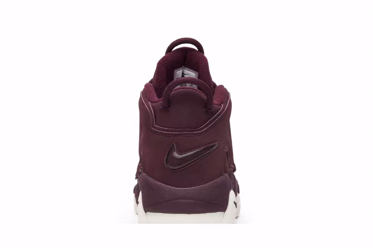 Nike Air More Uptempo Bordeaux, view 8