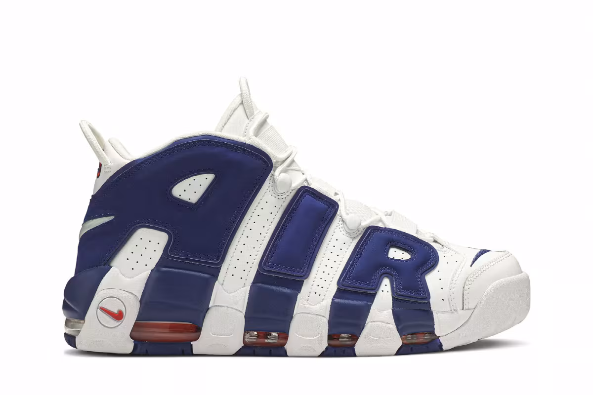 Nike Air More Uptempo Knicks, view 2
