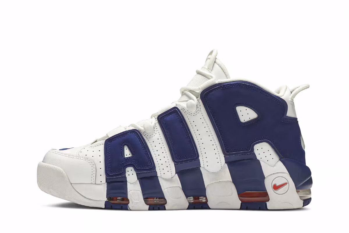 Nike Air More Uptempo Knicks, view 4