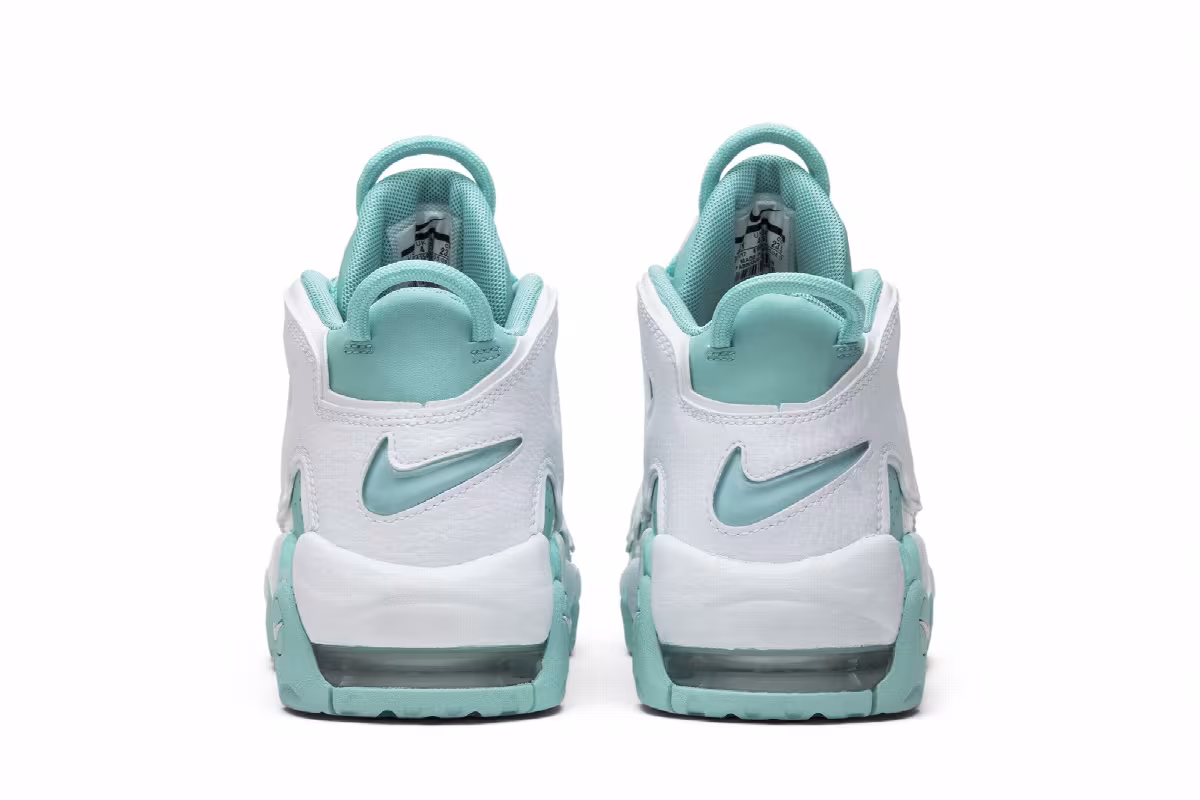 Nike Air More Uptempo GS Island Green, view 7