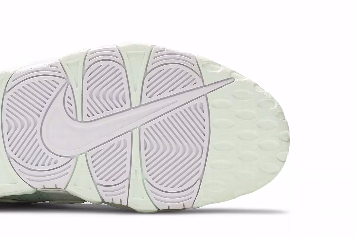 Nike Women's Air More Uptempo Barely Green, view 6