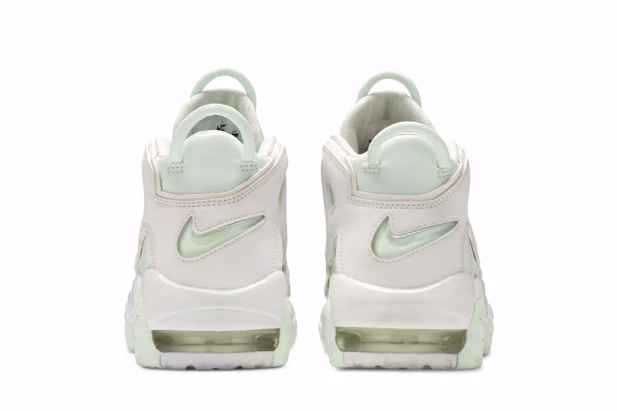Nike Women's Air More Uptempo Barely Green, view 7