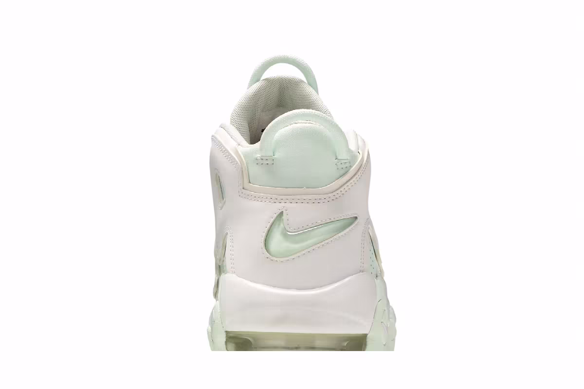 Nike Women's Air More Uptempo Barely Green, view 8