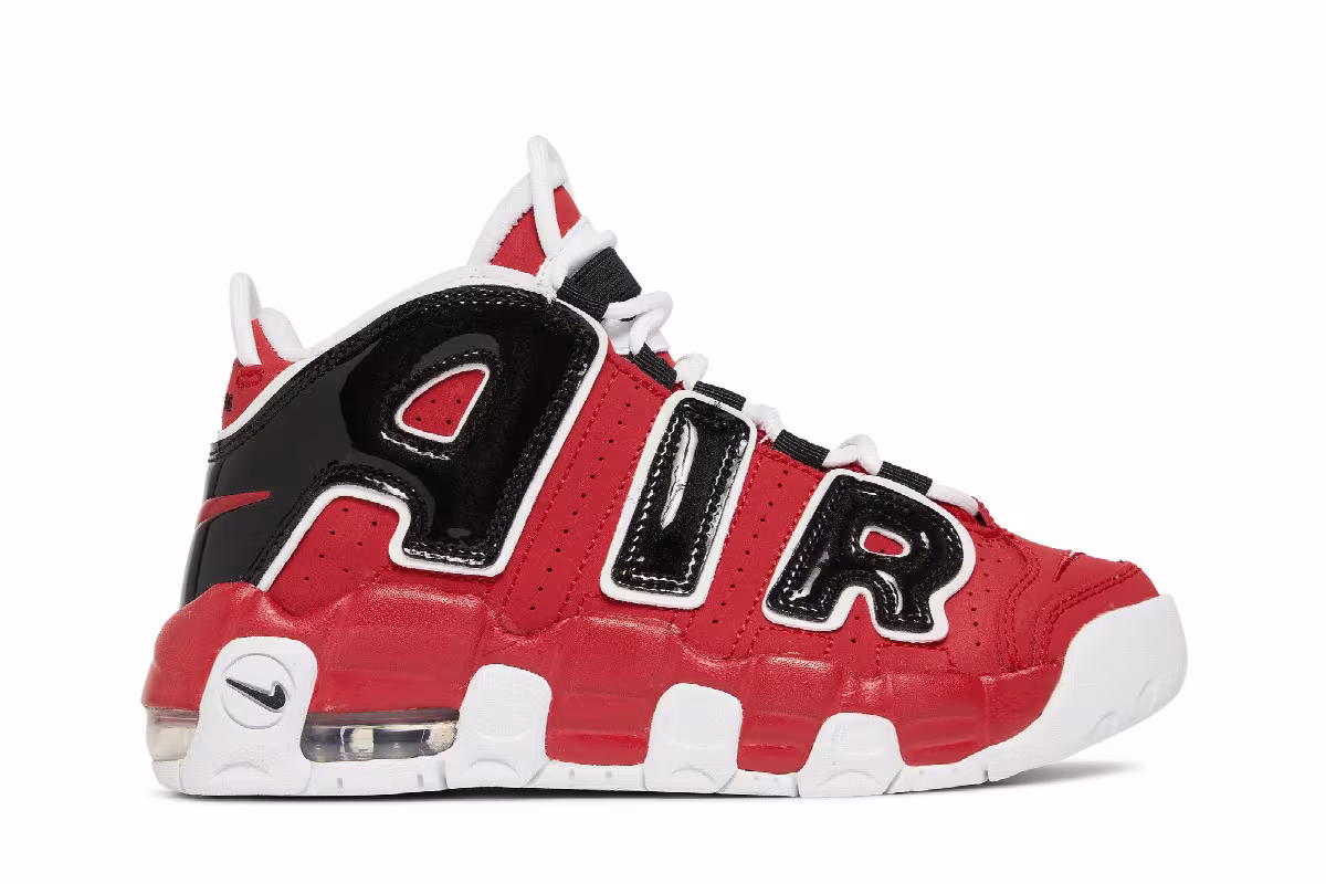 Nike Air More Uptempo Bulls, view 2