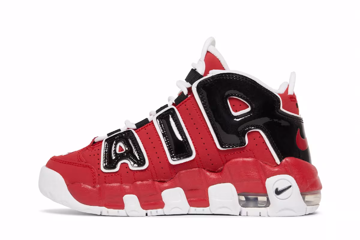 Nike Air More Uptempo Bulls, view 4