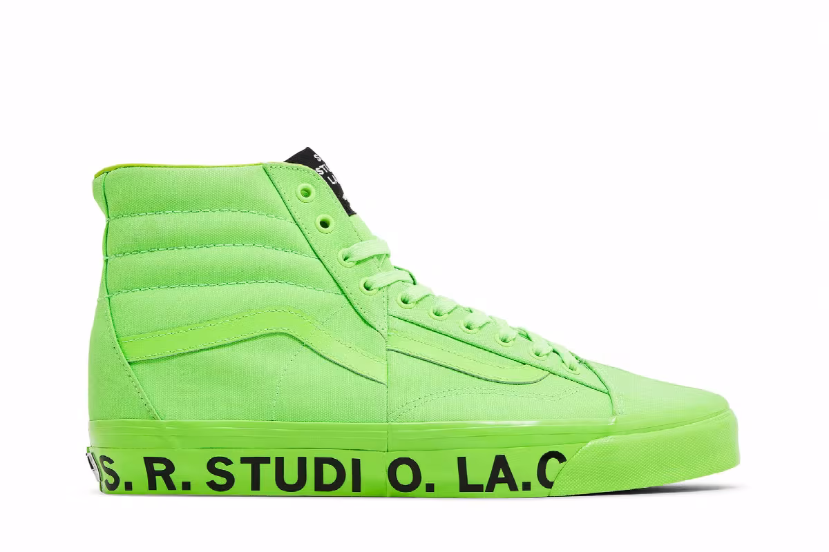 S.R. STUDIO. LA. CA. x Vans Clash The Wall Green Gecko, view 2